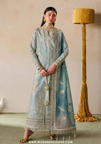 Baroque Unstitched Embroidered Eid Lawn Collection - 2026 (D-01)