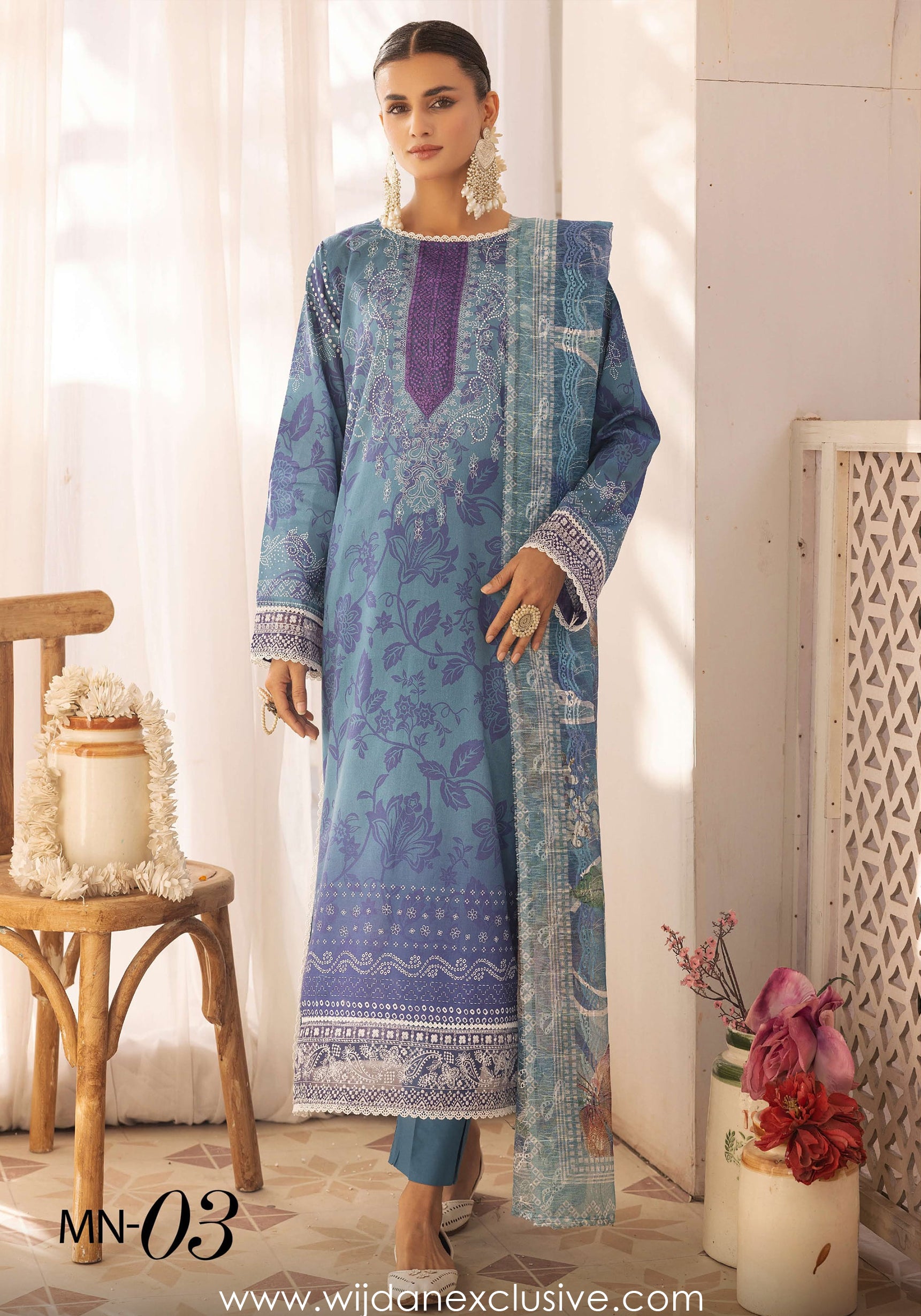 Morni Signature Lawn Collection by Nur D-03