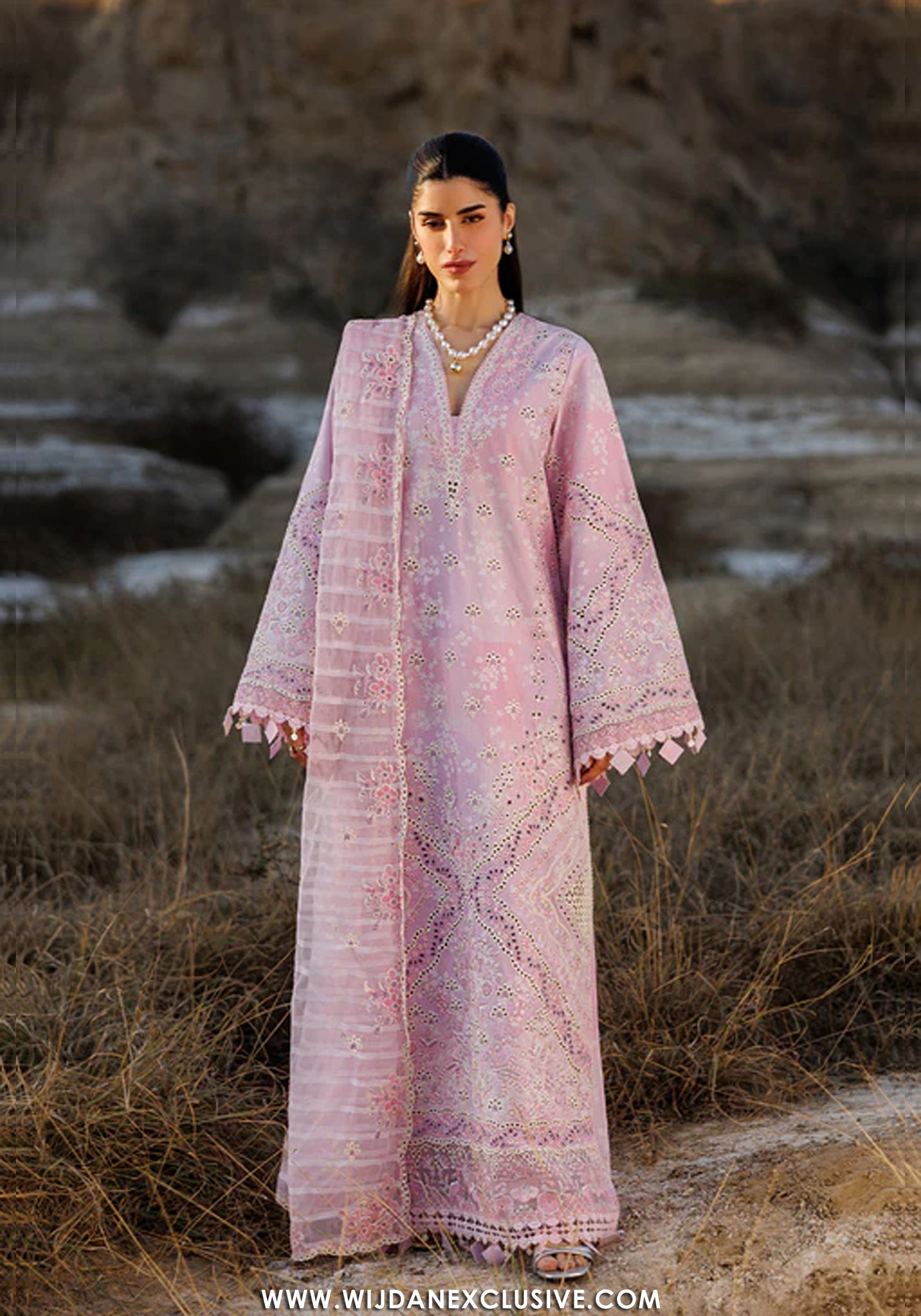 Sunlit Groove by Emaan Adeel | Unstitched Luxury Lawn Collection - 2026 (SUMMER SORBET)