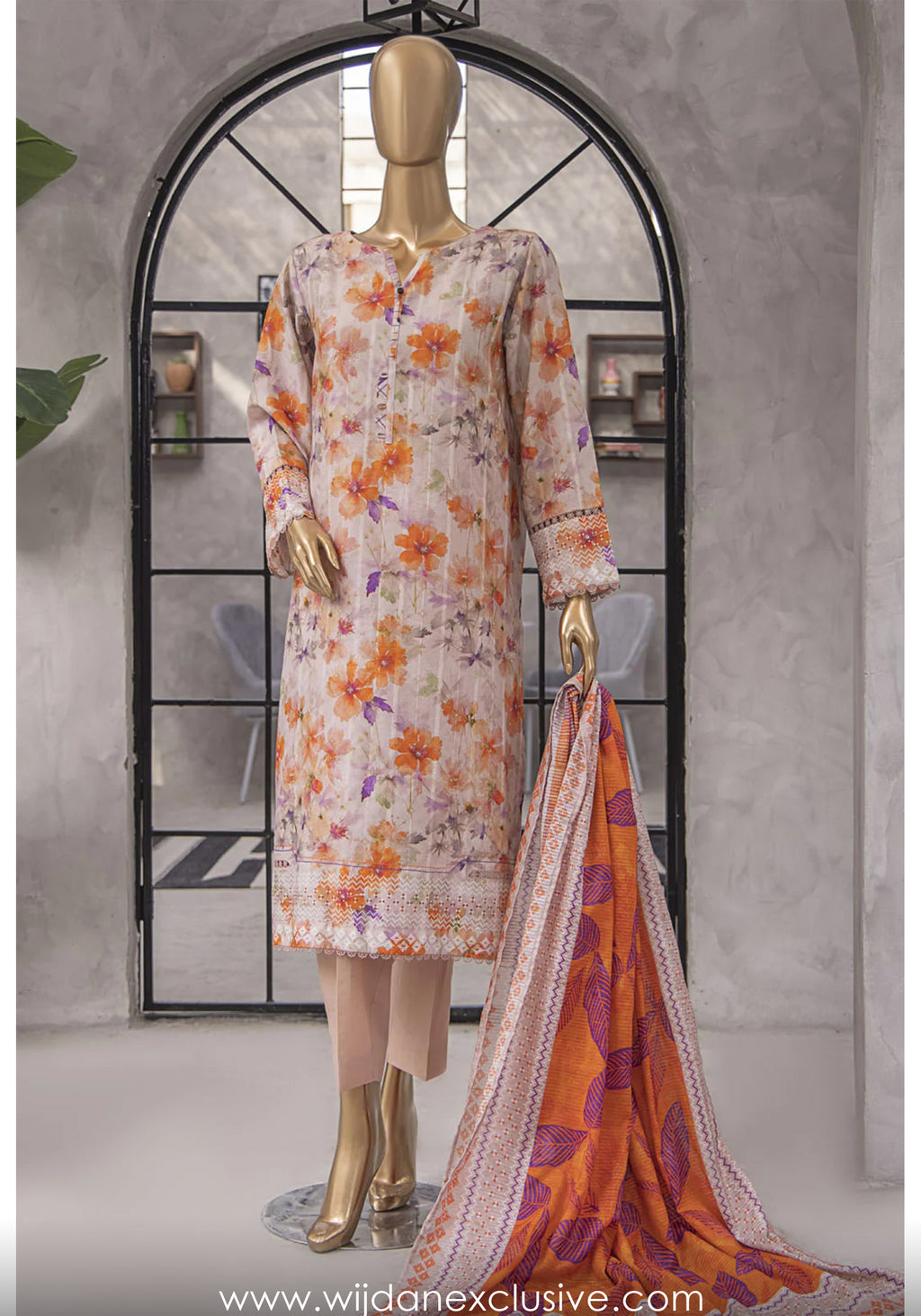 HZ Ninokara Jacquard Digital Printed Collection NJP-03