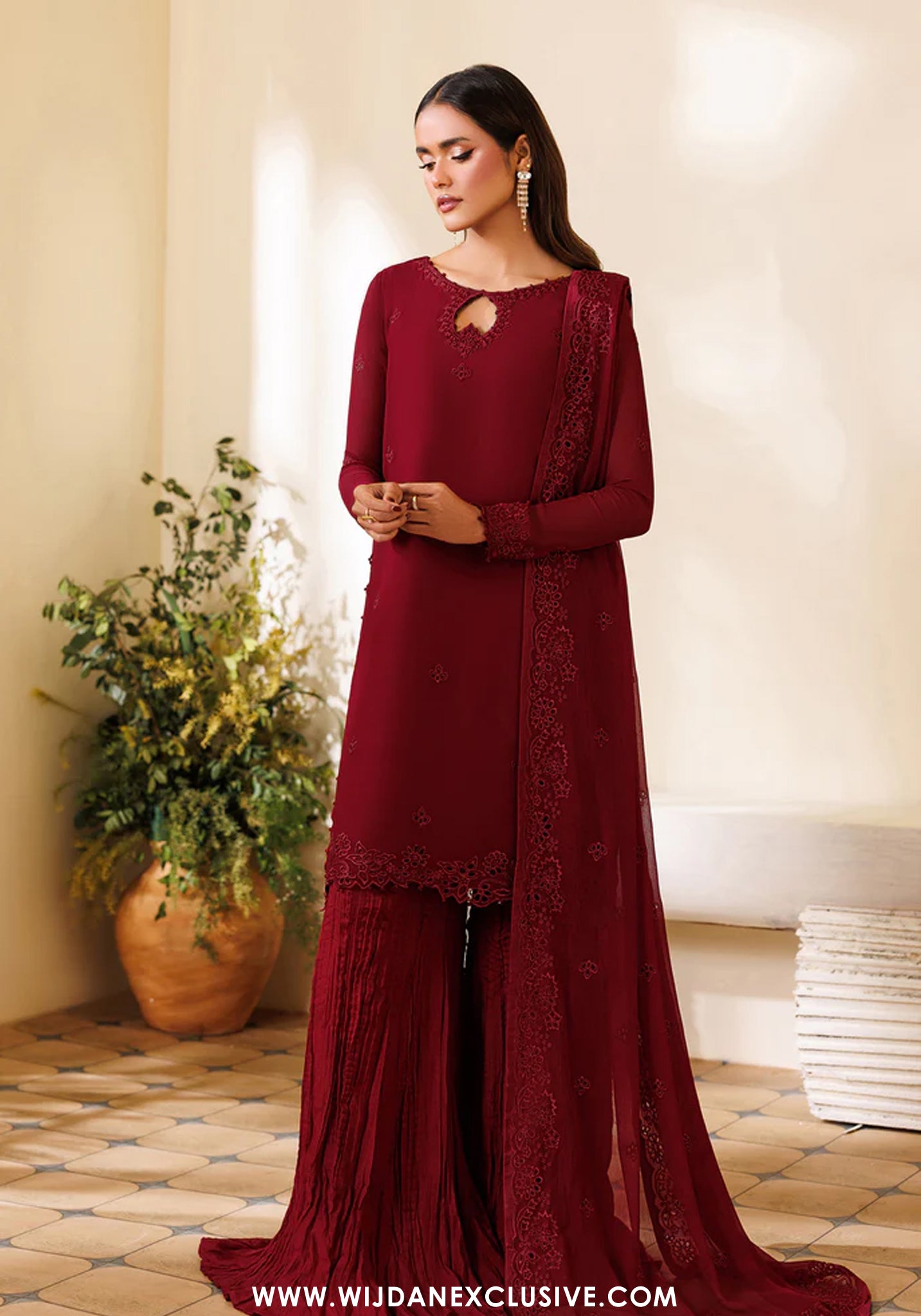 Zarif Stitched Eid Chiffon Collection - 2026 (ZRF-EMC 22)