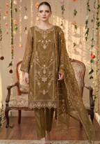 Anaya Noor by Zebtan | Unstitched Luxury Formal Vol-02 Collection - 2026 (AN-03)