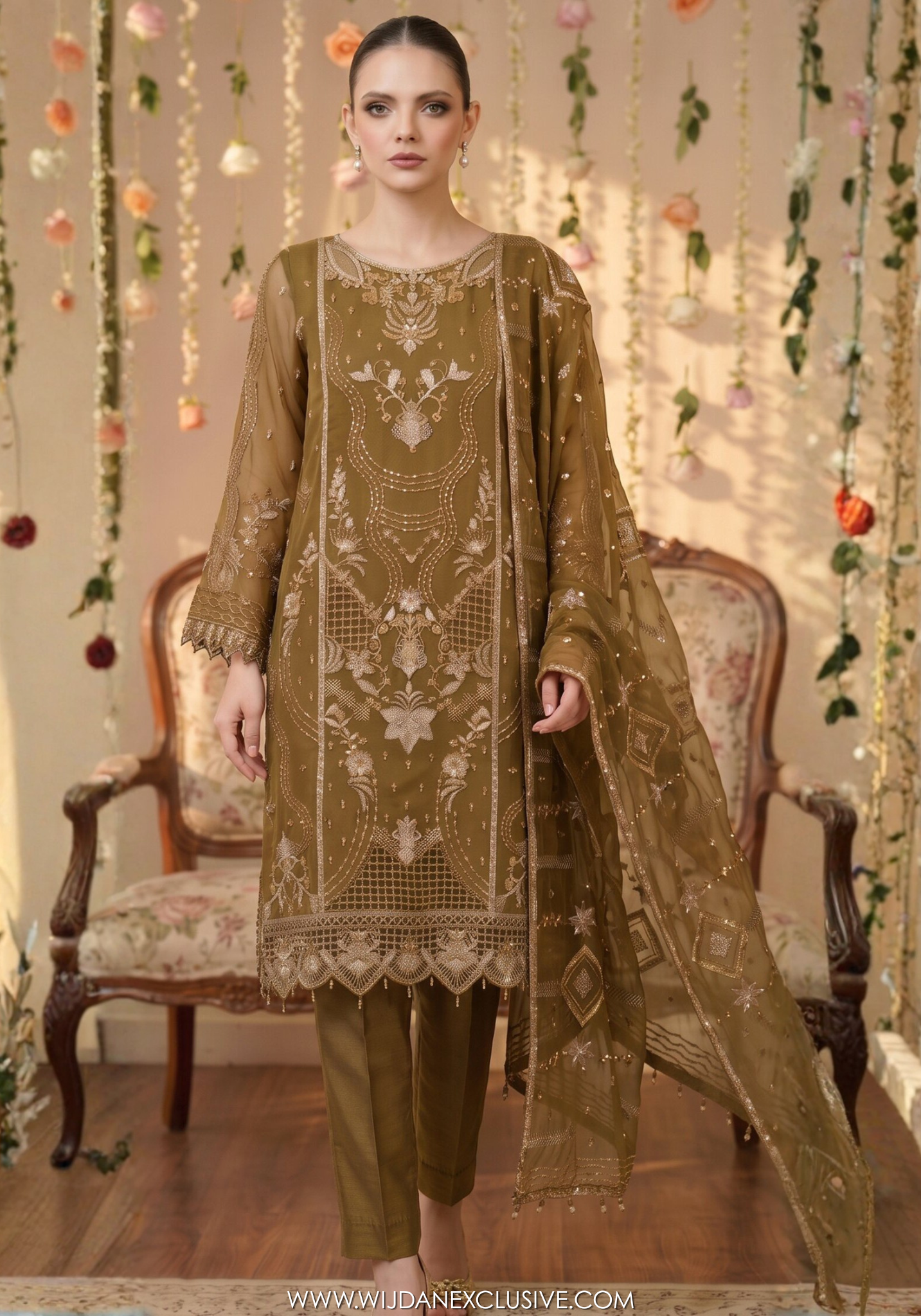Anaya Noor by Zebtan | Unstitched Luxury Formal Vol-02 Collection - 2026 (AN-03)