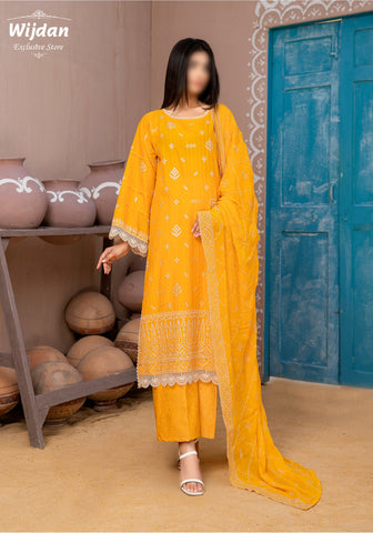 Signature Embroidered Lawn Collection'24 Vol-02 D-03