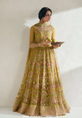 Vera Unstitched Embroidered Festive Formal Collection'26 (Marigold Mustard Pishwas Set)