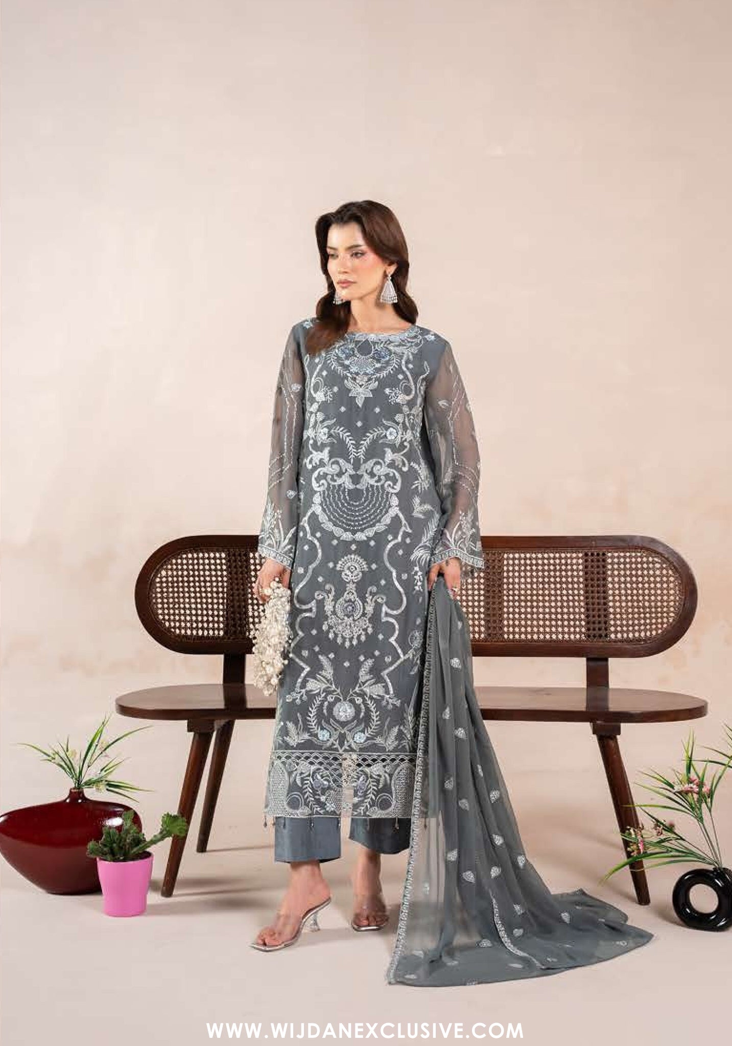 Anaya Noor by Zebtan | Unstitched Luxury Formal Vol-03 Collection - 2026 (AN 03)
