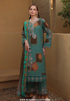 Combination by Charizma | Unstitched Embroidered Lawn Collection Vol - I (CC6-09)