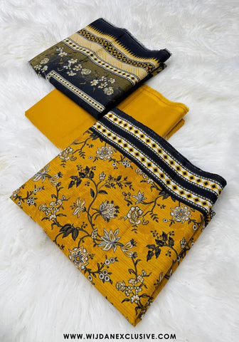 Bin Saeed Unstitched Printed Lawn Vol-06 Collection - 2025 D-03