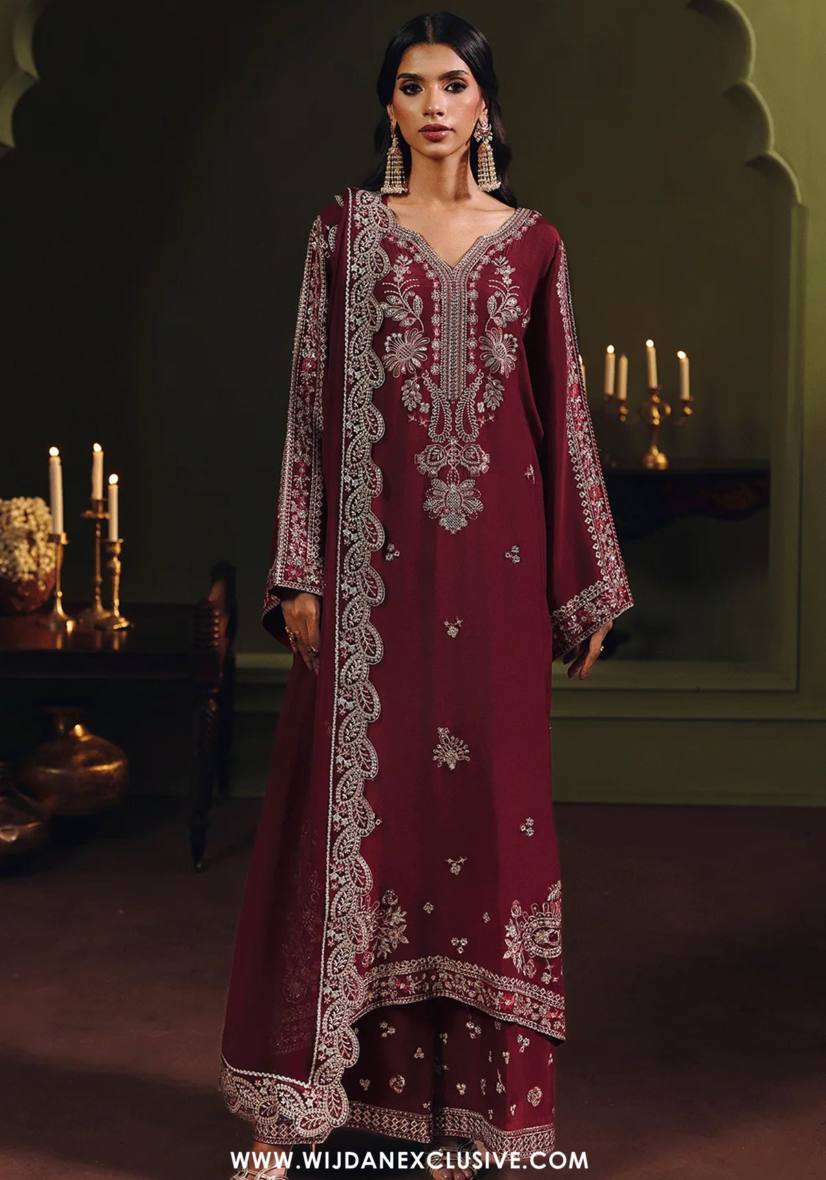 Suroor by Ramsha | Unstitched Embroidered Festive Formal Coll'26 (SR-103)