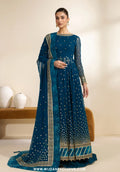 Meraki by Zarif | Unstitched Embroidered Chiffon Formal Collection - 2026 (ZENIA)
