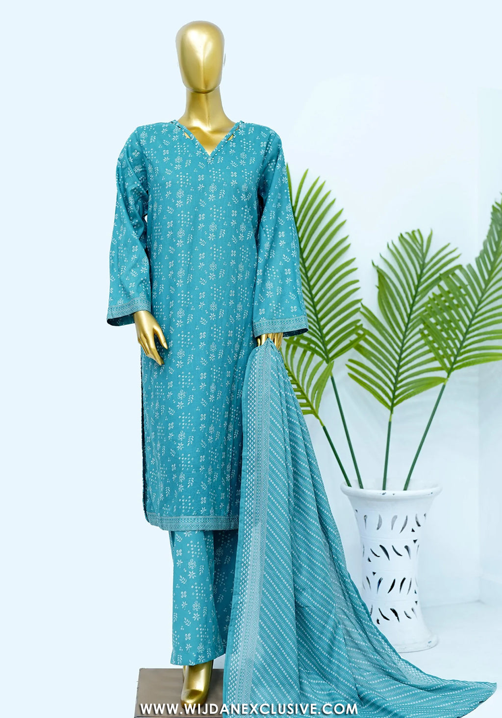 Bin Saeed Stitched Exclusive Printed Lawn Vol-09 Collection – 2026 (D-03)