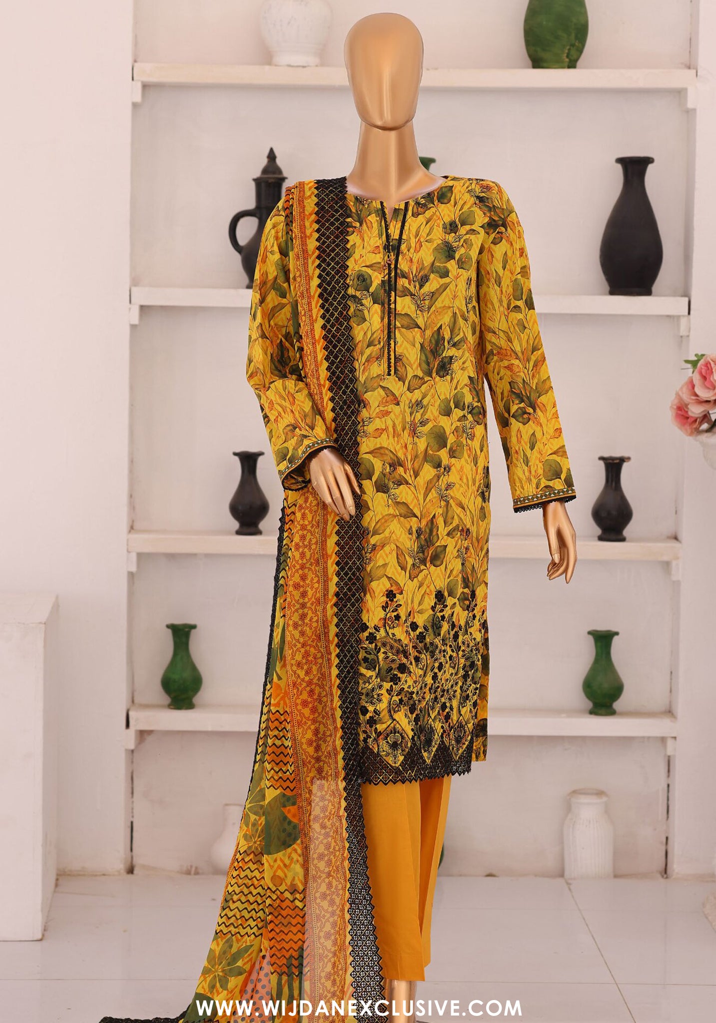 HZ Premium Chikankari Unstitched Printed Embroidered Vol-02 Collection - 2026 (PCE-650)