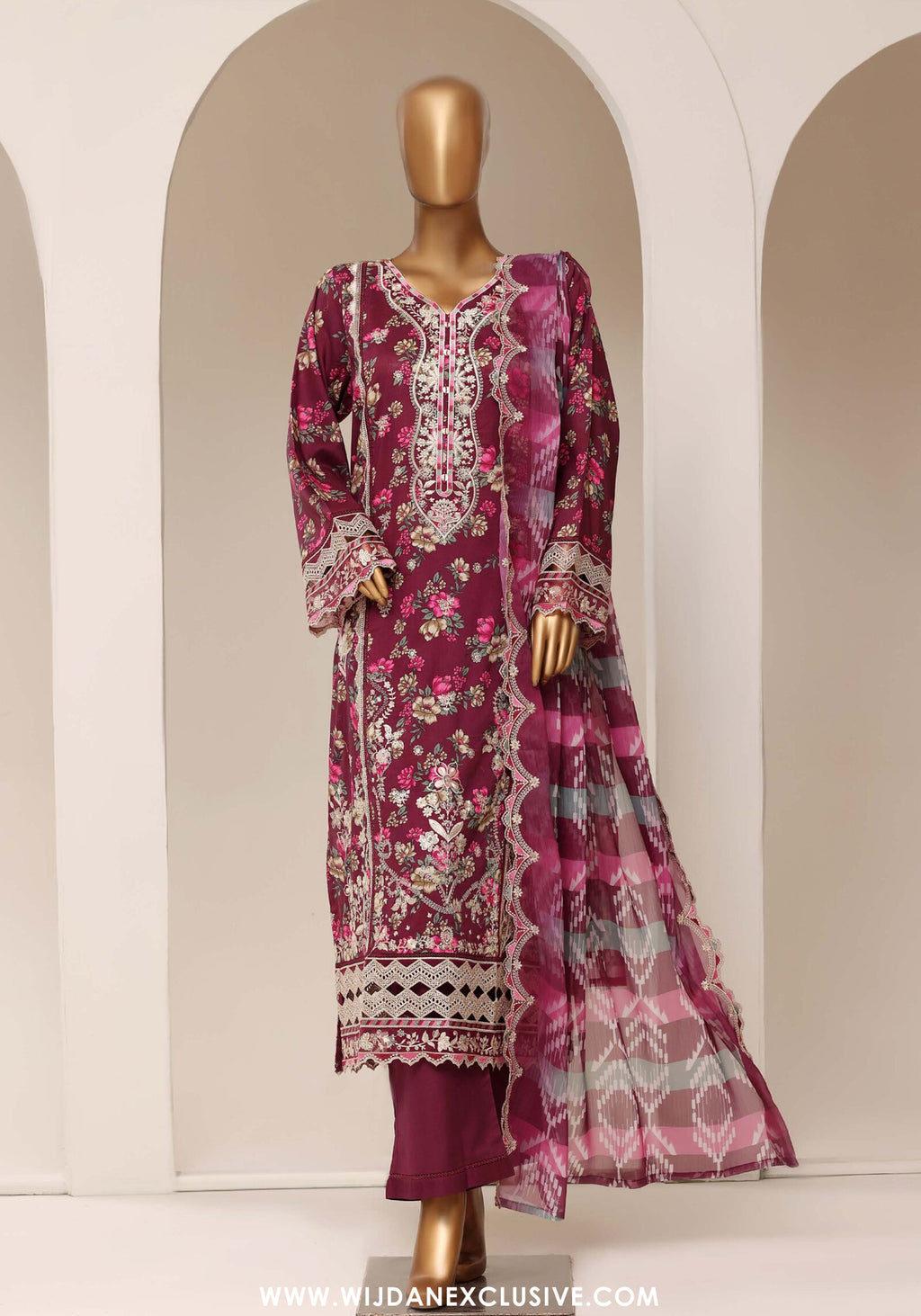 Signature by Sadabahar | Stitched Embroidered Festive Collection - 2026 (D-03)