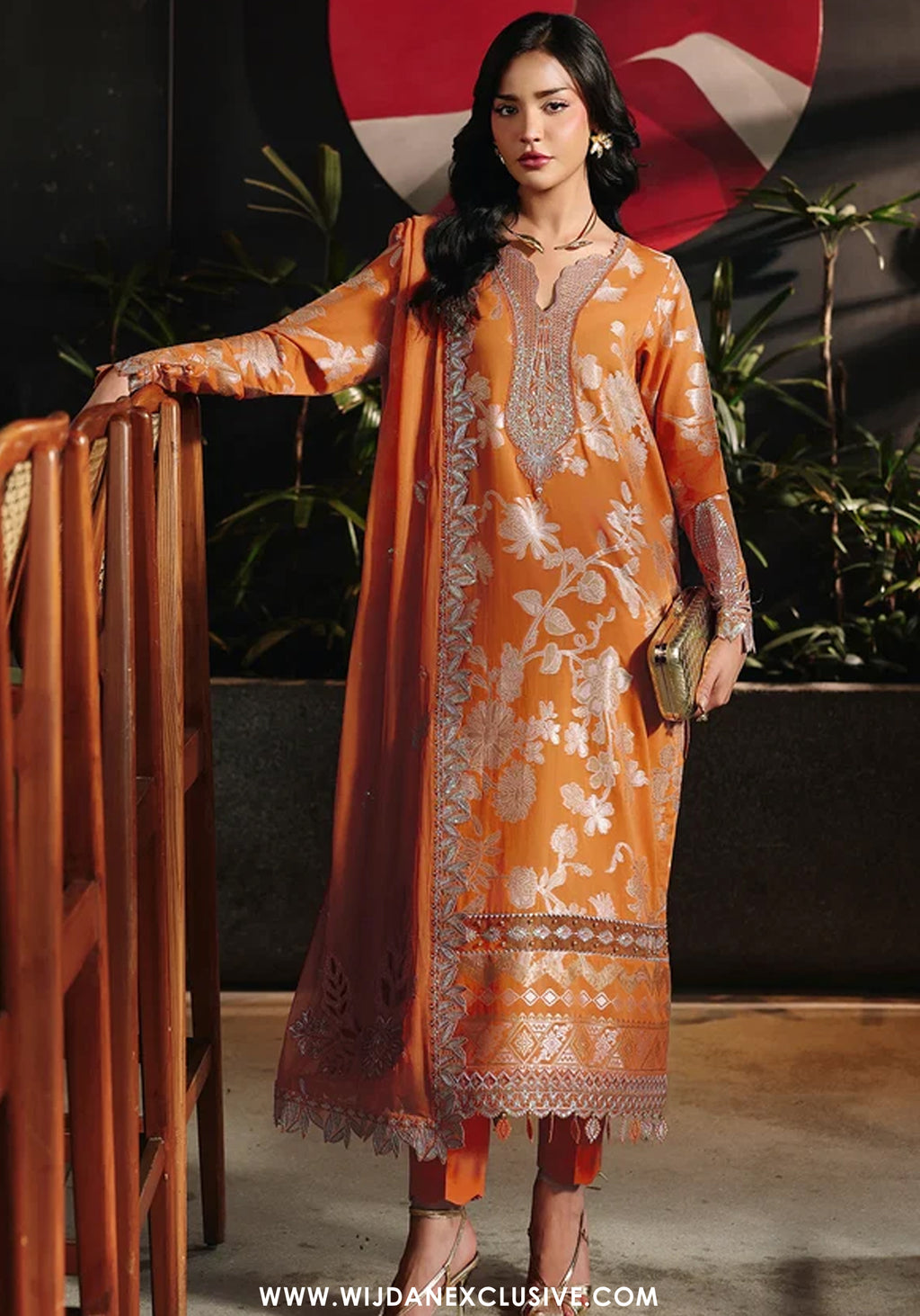 Maya by Nureh | Unstitched Jacquard Formal Collection - 2026 (NJ-109)