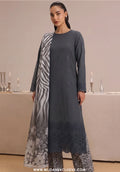 Jeem by  Amna  Khadija | Stitched Chikankari Lawn Collection - 2026 (D-03)