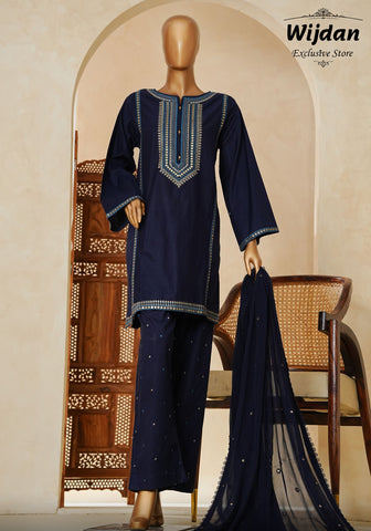 Nazakat Noir – Luxe Pret Eid Edit'25 By Amna Khadija D-03