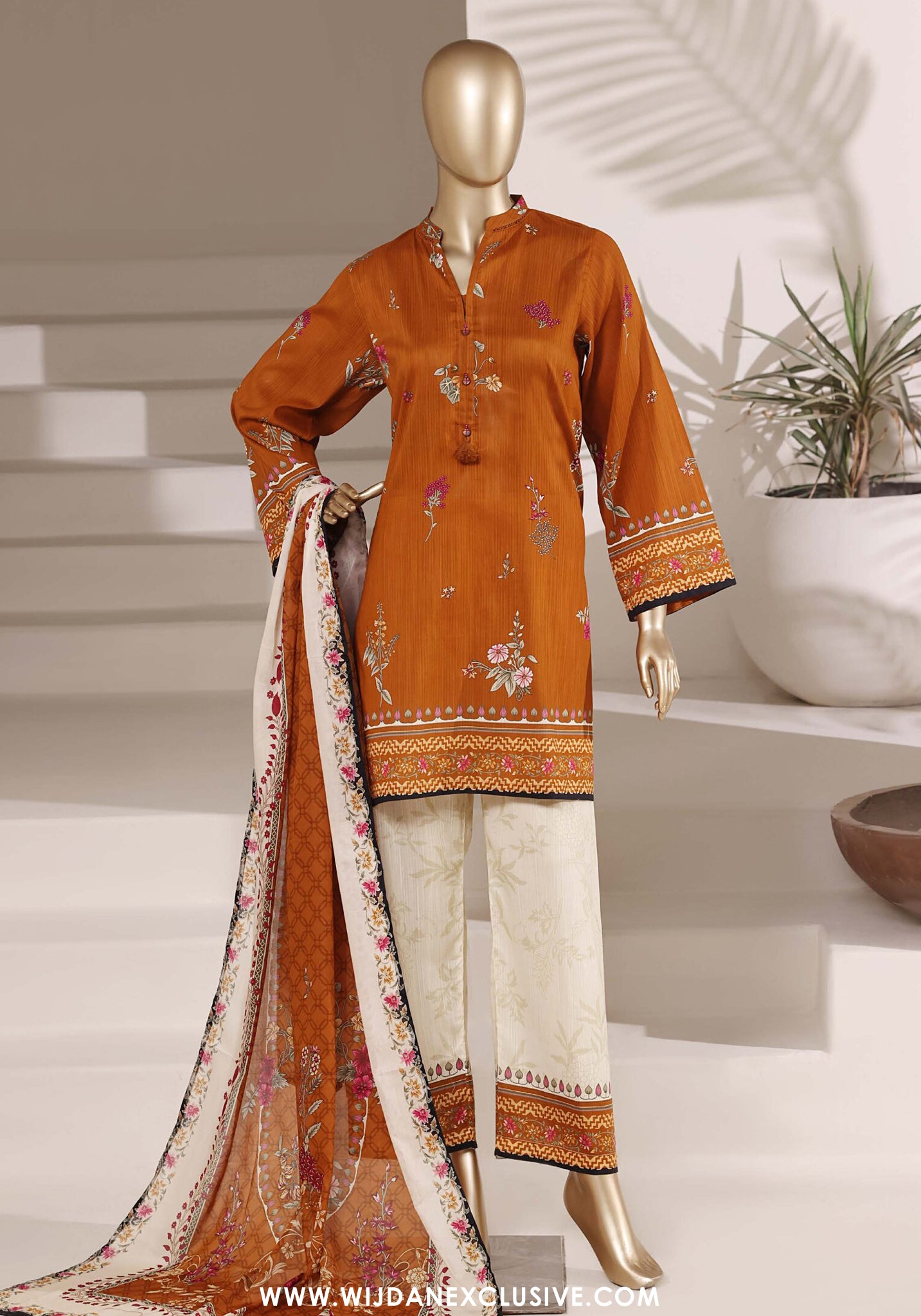 Sadabahar Stitched Printed Lawn Vol-08 Collection – 2026 (D-03)