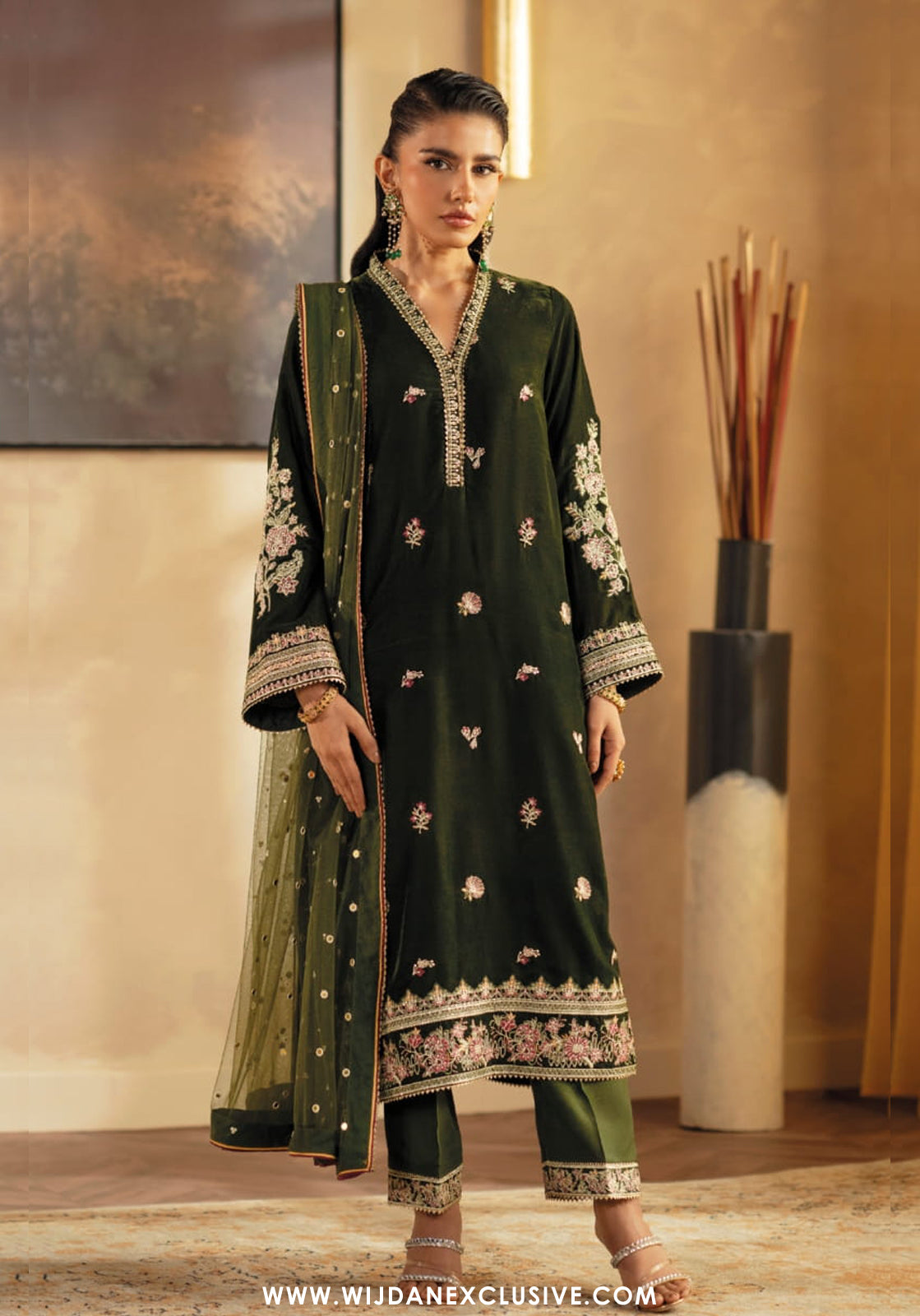 Seran Velmor Unstitched Collcetion - 2025 (Avelune)