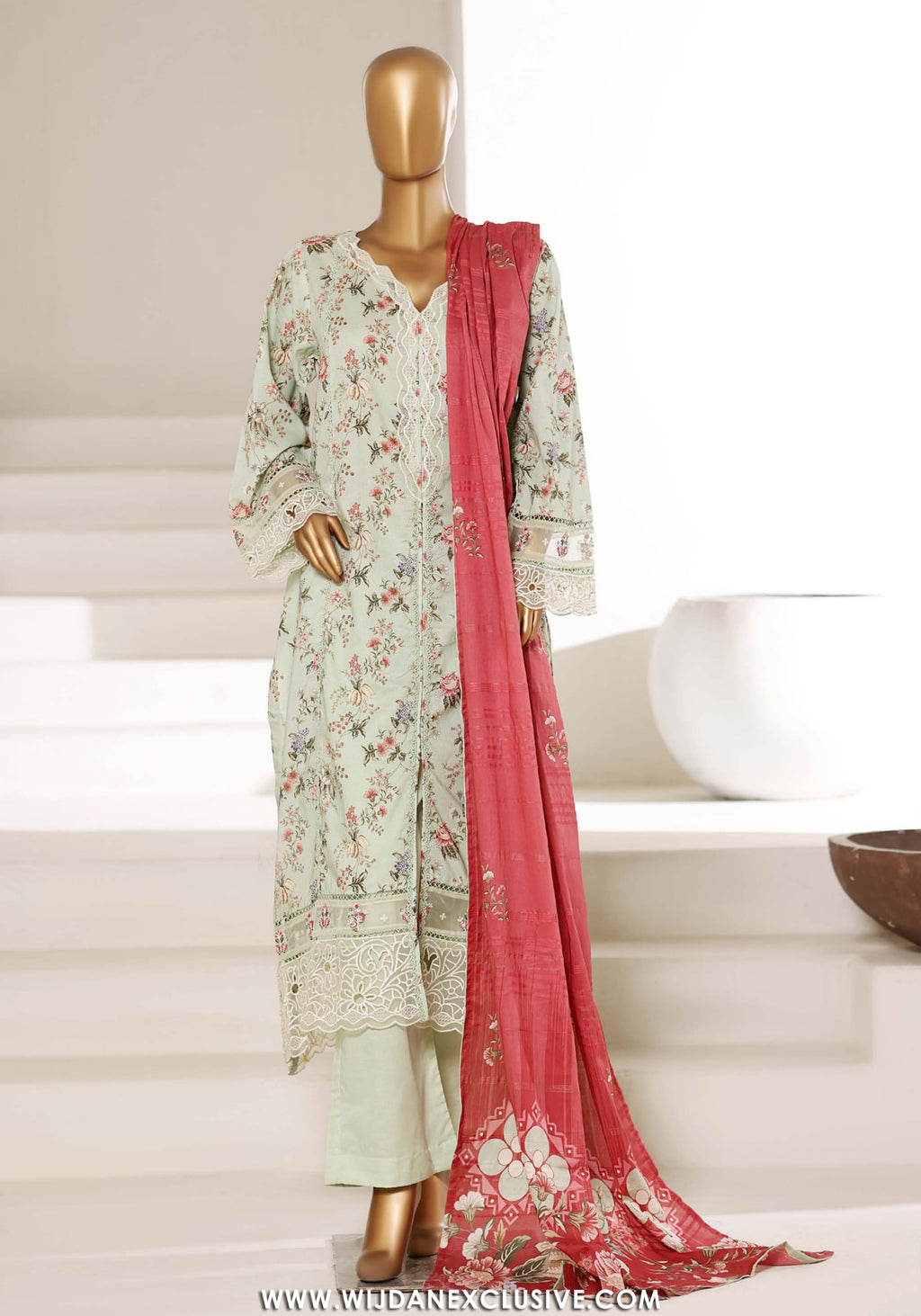 Sadabahar Stitched Festive Embroidered Lawn Vol-I Collection - 2026 SB26FE-03
