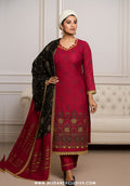 Saman Unstitched Embroidered Lawn Collection D-03