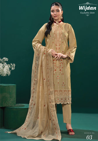 Majestic Luxury Texture Cotton Collection by Rujhan D-03