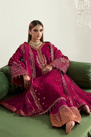 Zarposh by Emaan Adeel | Unstitched Velvet Collection - 2025 (SHAHNAZ)
