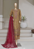 Sadabahar Mahpara Stitched Embroidered Organza Collection - 2025 Vol-17 BROWN