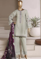 Eclair by Sadabahar | Stitched 3pc Embroidered Lawn Collection - 2026 (D-03)
