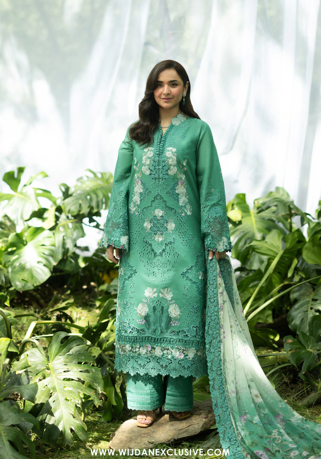 Elaf Unstitched Luxury Lawn Vol-II Collection - 2026 (ELQ-2A)
