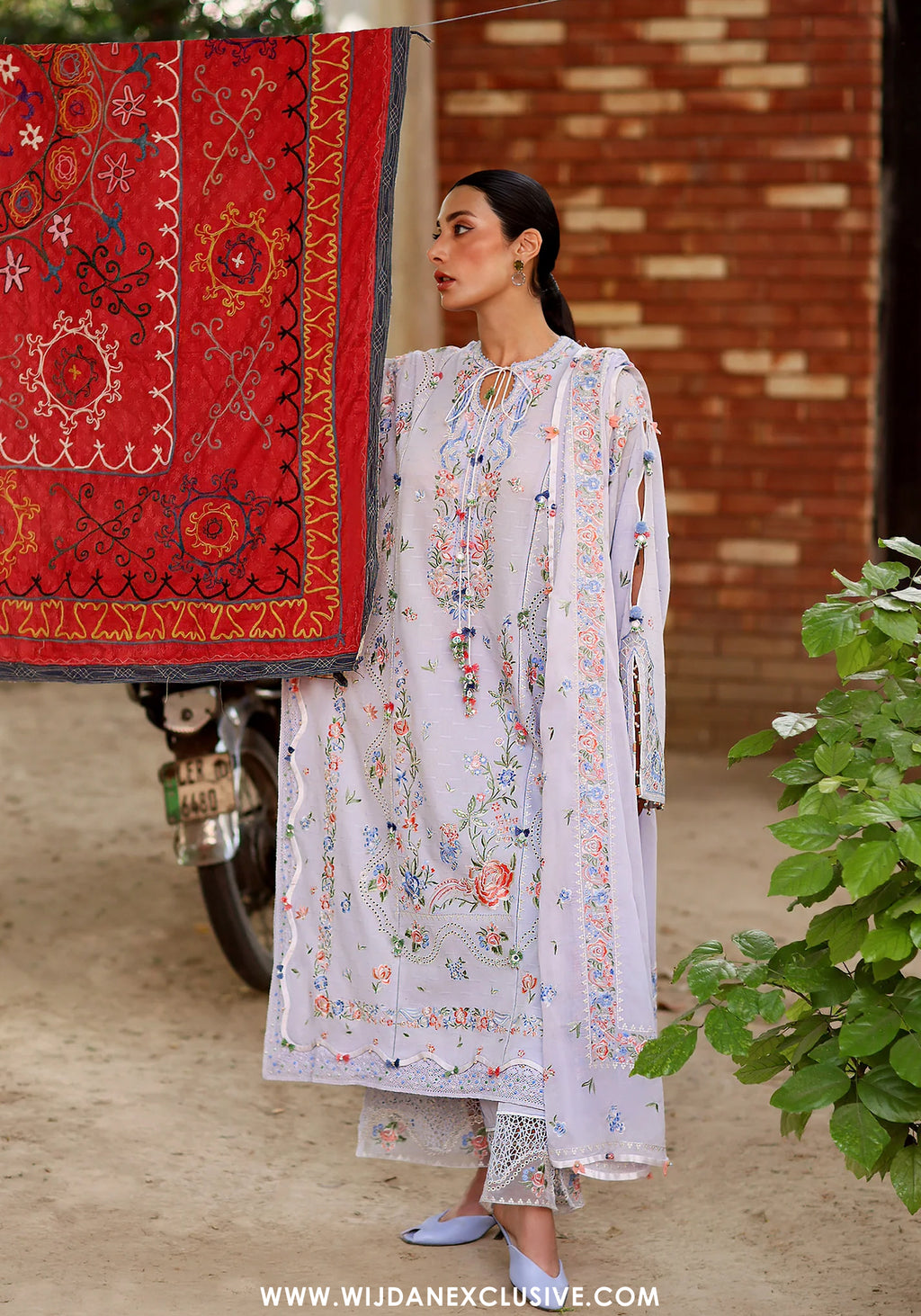 Wildflower by Zaha | Unstitched Festive Lawn Collection - 2026 (PERIWINKLE MUSE)