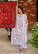 Wildflower by Zaha | Unstitched Festive Lawn Collection - 2026 (PERIWINKLE MUSE)