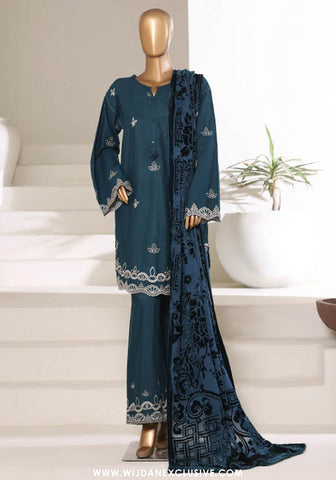 Sadaabahar Stitched Luxury Palachi Shawl Collection 
(D-03)