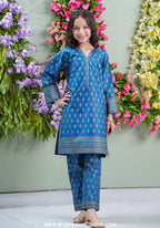 Aloo Meeru Hammi by Amna Khadia | Stitched Kids 2pc Cotton Eid Collection - 2026 (D-08)