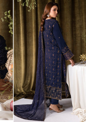 Aangan Luxury Raw Silk Collection'24 Vol-01 by Ramsha AA-103