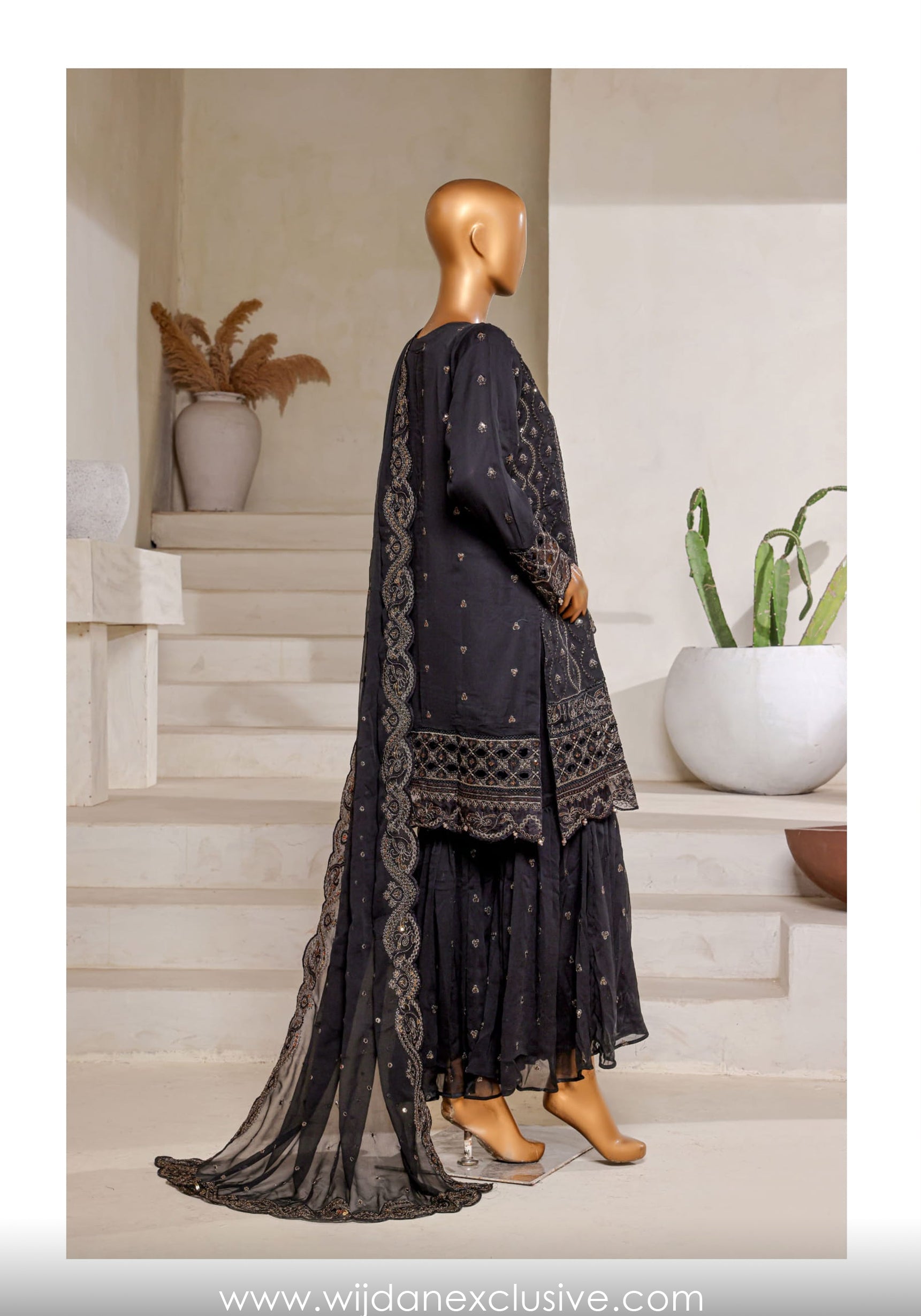 Afsanay Luxury Chiffon Collection'25 Vol-13 by Sadabahar D-03