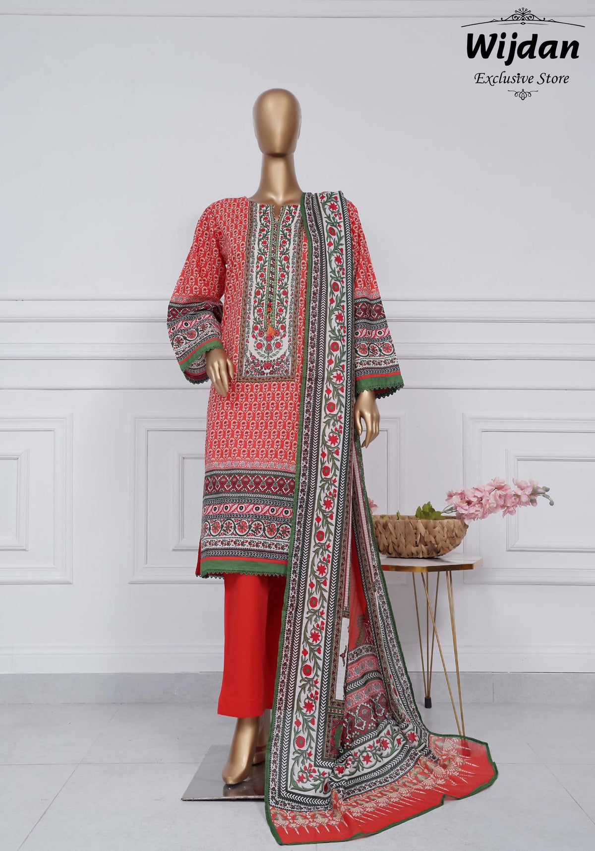 Sadabahar Printed Lawn Collection'25 Vol-02 D-03