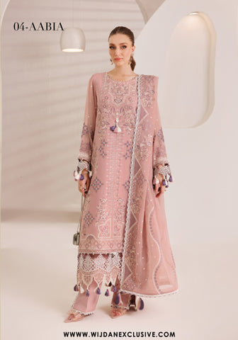 Dhagaay Unstitched Chiffon Collection - 2025 by Alizeh DHG-5032 AABIA