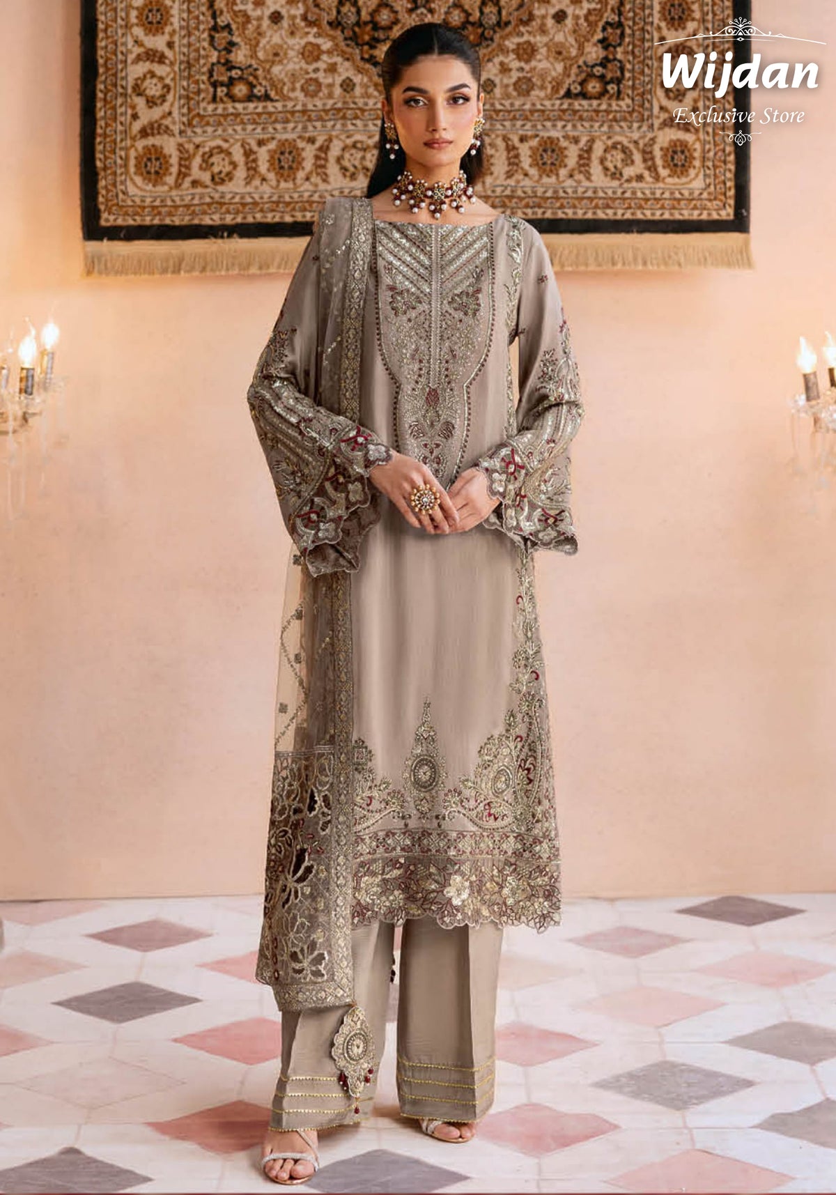 Shehnai Raw Silk Collection'25 Vol-01 by Ramsha SS-103