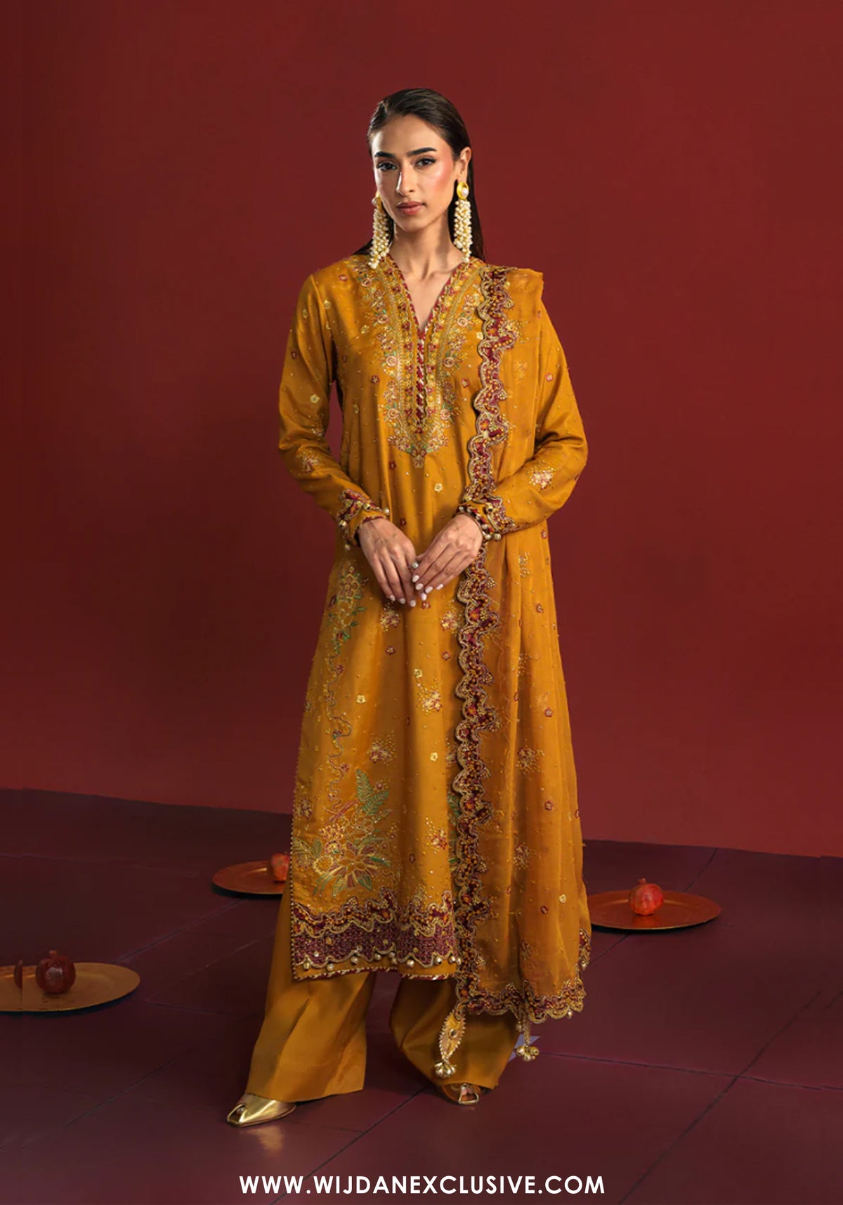 Shagun by Neeshay | Unstitched Rawsilk Vol-II Collection - 2025 (ZARPOSH)