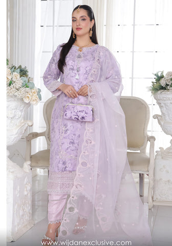 Bint-e-Noor Husna Festive Stitched Formal Collection'25 D-03