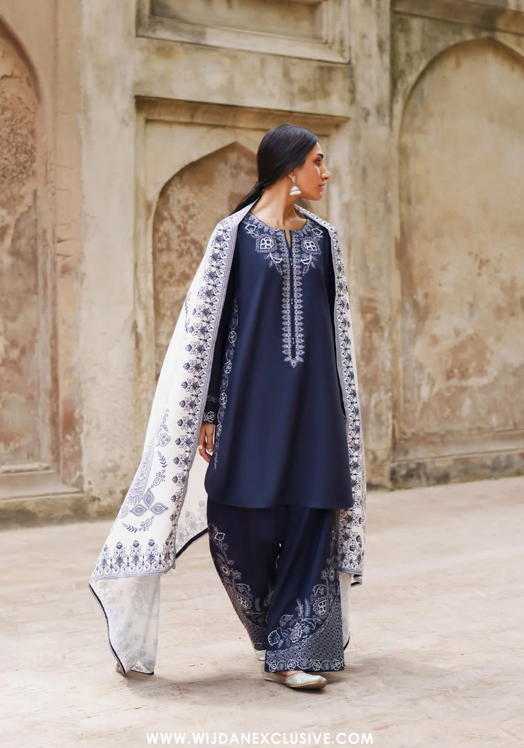 Moksha by Casual Lite | Stitched Embroidered Premium Silk Collection'26 (D-03)