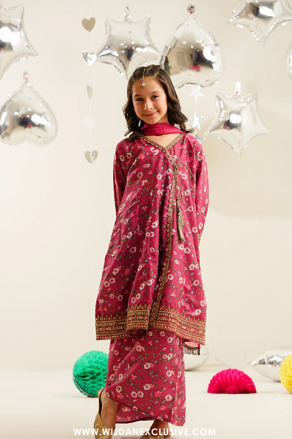 Cinderella by Shanzey Kids | Stitched Signature Kids Collection – 2026 (D-03)