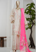 Bin Saeed Stitched 3pc Luxury Embroidered Jacquard Collection - 2026 (D-03)