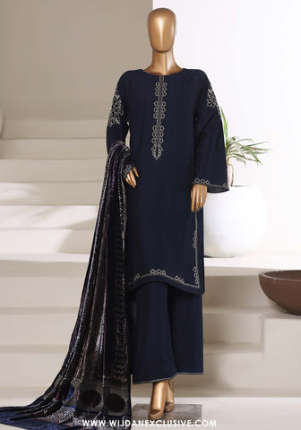Sadabahar Stitched Viscose Luxury With Palachi Shawl Collection (D-03)
