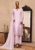 HZ Majestic Stitched 3pc Embroidered Silk Collection - 2026 (D-03)
