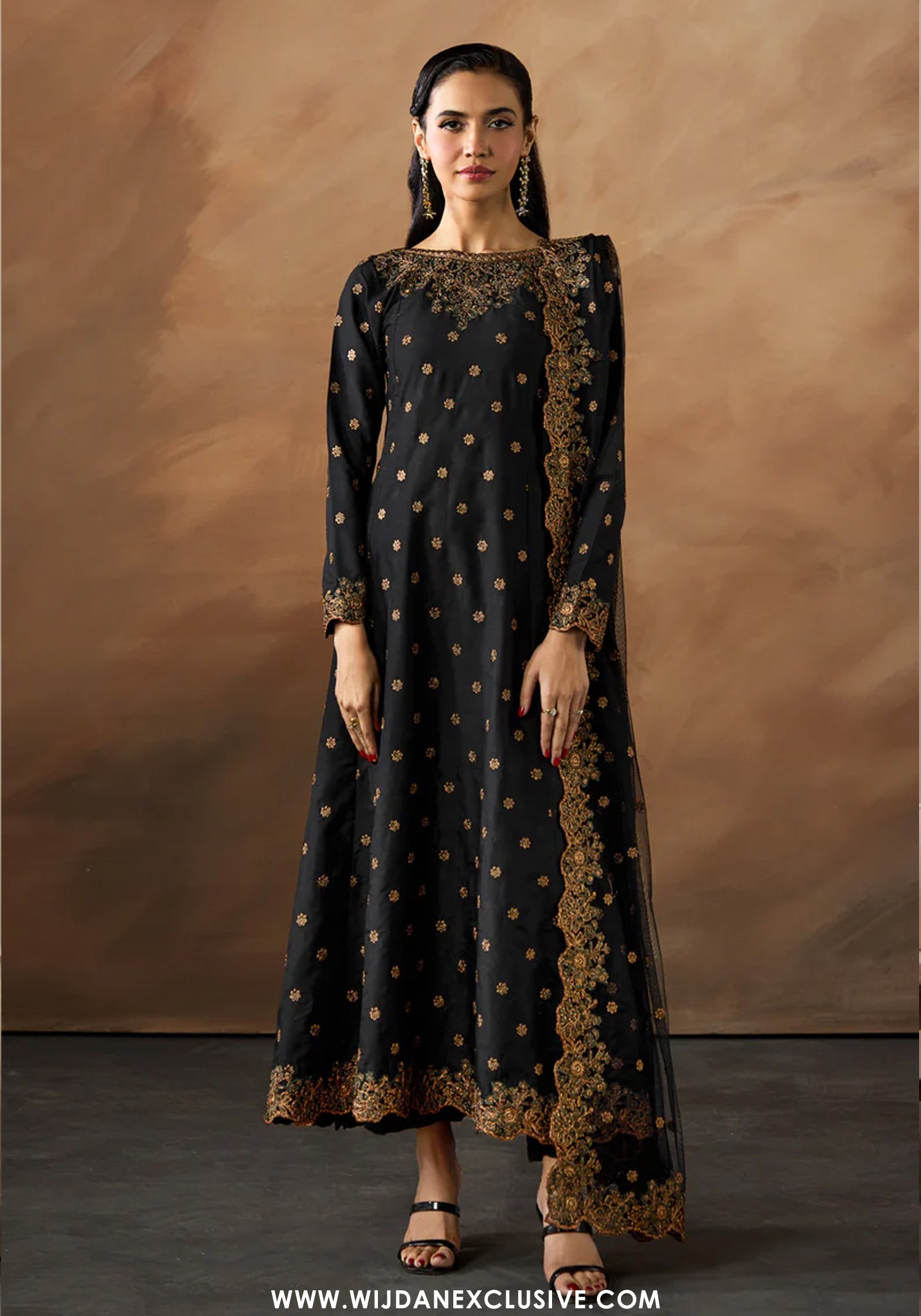 Zarif Stitched Raw Silk Embroidered Eid Collection - 2026 (ZRF-EMC 29)