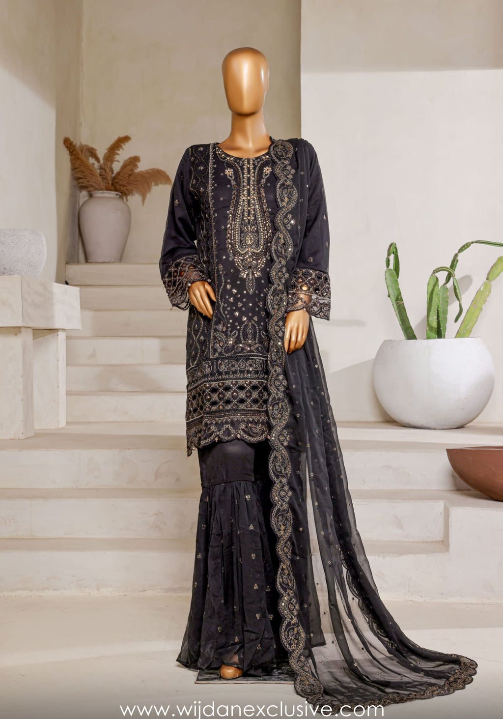 Afsanay Luxury Chiffon Collection'25 Vol-13 by Sadabahar D-03