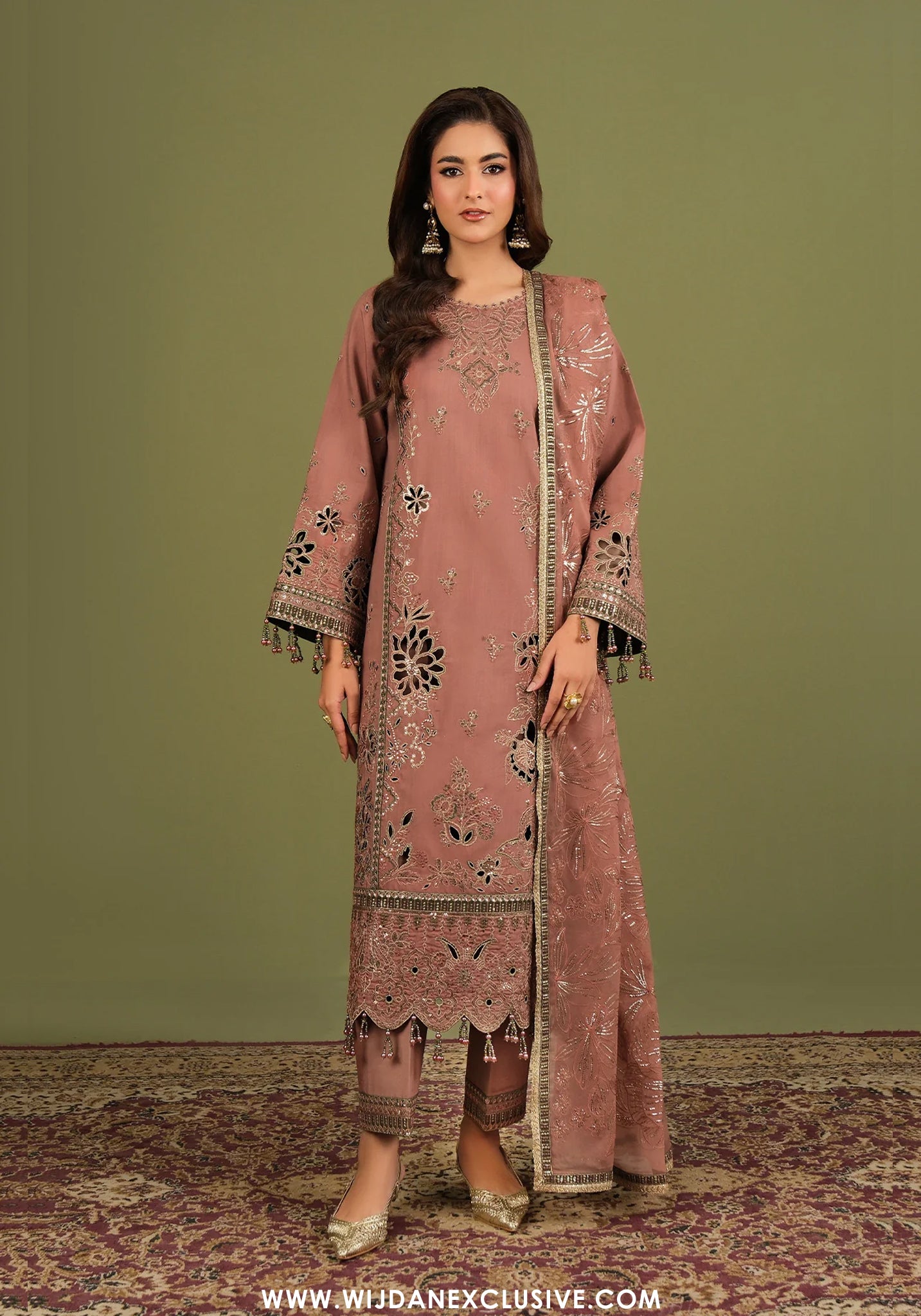 Alizeh Unstitched Luxe Raw Silk Vol-II Collection - 2026 AF-RS-12-Vesper