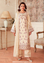 Aangan by Ramsha | Unstitched Rawsilk Vol-II Formal Collection - 2025 AA-207