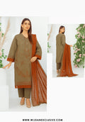 Andleeb Unstitched Bana Dora Lawn by Wijdan D-03